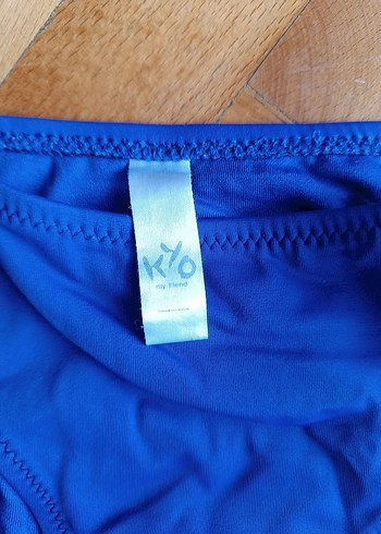 Kyo Mavi Kemer Detaylı Kadın Bikini