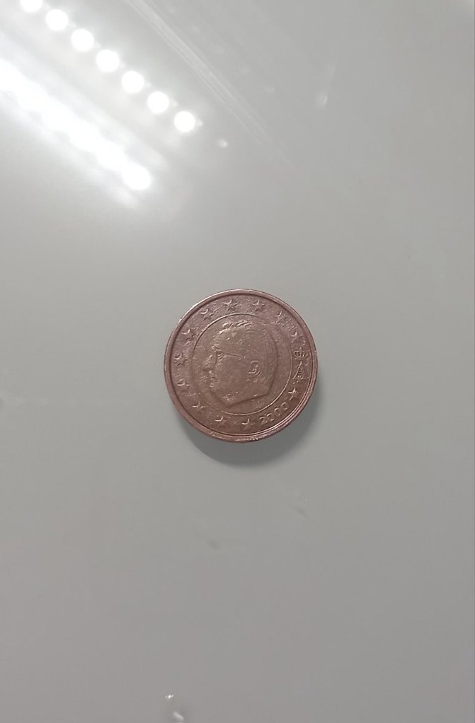 Parlak Kahverengi 2 Euro Cent Hatıra Parası - Görsel 2