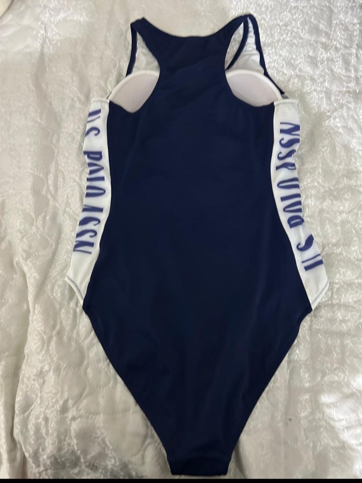 Kadın lacivert melanj mayo - Görsel 4