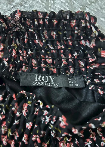 Uzun Kollu Pembe Çiçekli Bohem Elbise - Görsel 6