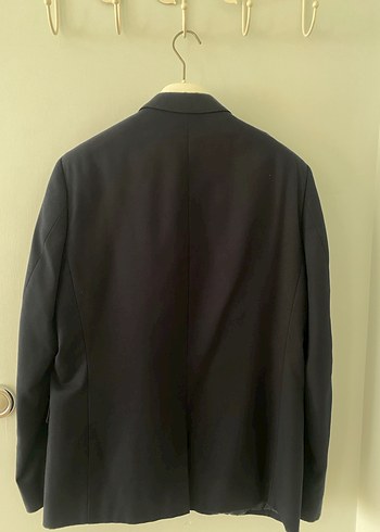 Lacivert Notch Yaka Tuxedo Ceket - Görsel 2