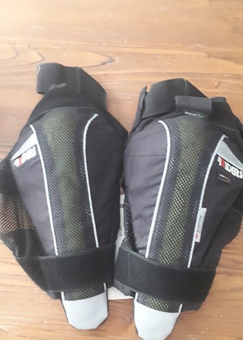 Siyah Gri Motosiklet Diz Koruyucu - Görsel 2