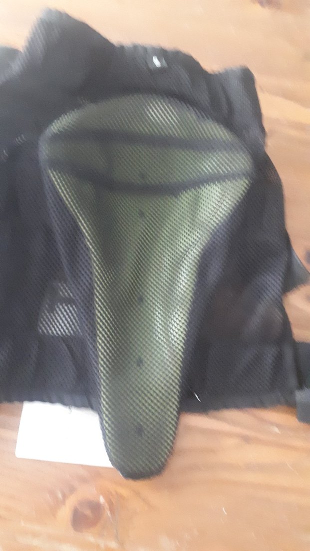 Siyah Gri Motosiklet Diz Koruyucu - Görsel 3