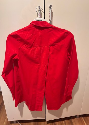 kirmizi incili gomlek - Görsel 2