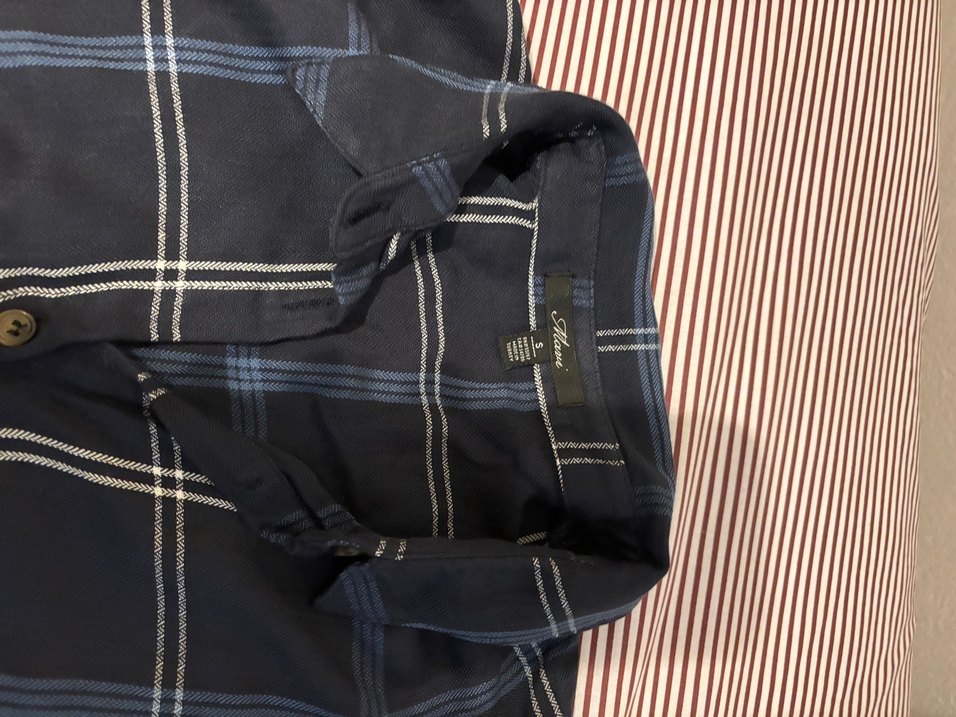 Düğmeli Siyah Kareli Kadın elbise gomlek - Görsel 2