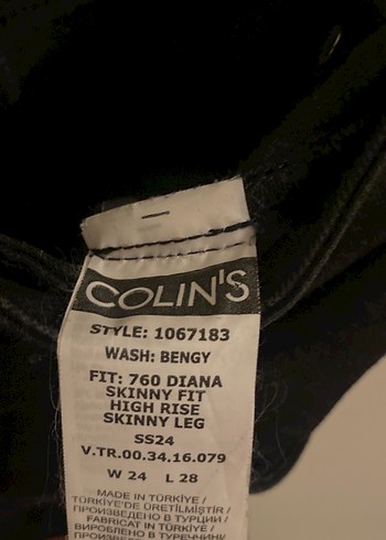 diğer Beden siyah Renk Siyah Kadın Skinny Denim Pantolon