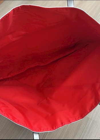 Gri Deri Kadın Çanta Fermuarlı - Görsel 6