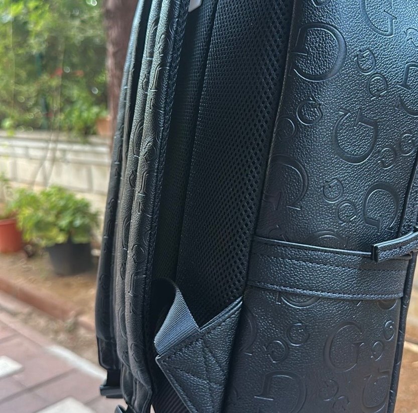 Guess Siyah Deri Kadın Sırt Çantası - Görsel 4