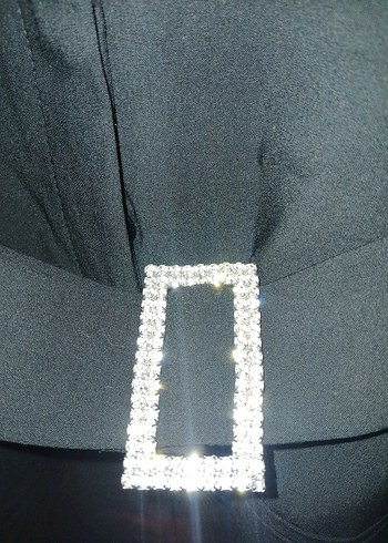 Siyah Kuşaklı Kadın Elbise - Görsel 2