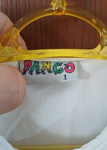 Nakışlı Yakalı Beyaz çocuk Gömlek - Görsel 3