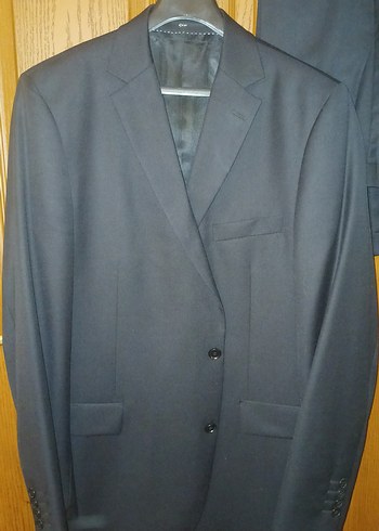 Erkek Siyah Klasik Kesim Takım Elbise kip 56 beden - Görsel 2