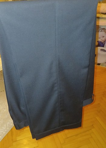 Erkek Siyah Klasik Kesim Takım Elbise kip 56 beden - Görsel 8