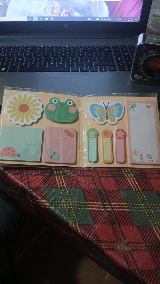 Pastel Yeşil Bahar Temalı Defter - Görsel 4