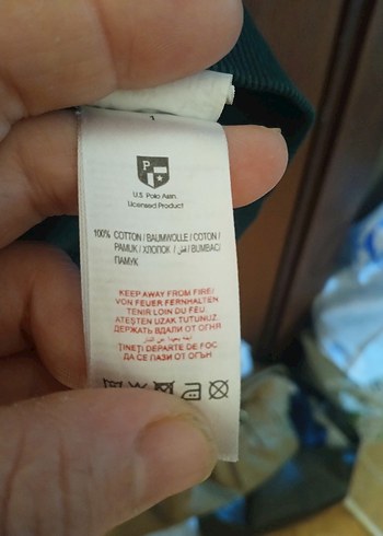 USPA Logolu Erkek Haki Sweatshirt - Görsel 6