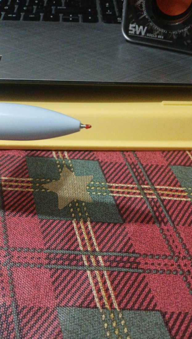 Beyaz Pastel Renkli Tükenmez Kalem - Görsel 4