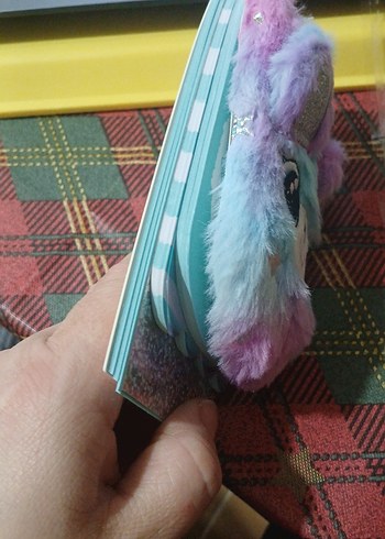 Renkli Peluş Hayvanlı Defter - Görsel 6