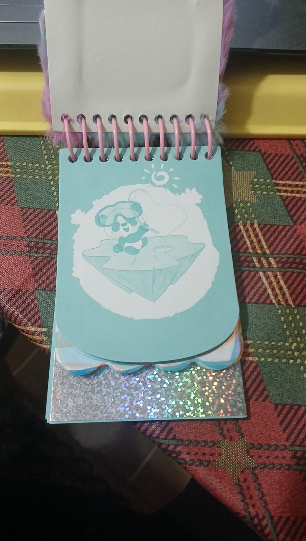 Renkli Peluş Hayvanlı Defter - Görsel 2