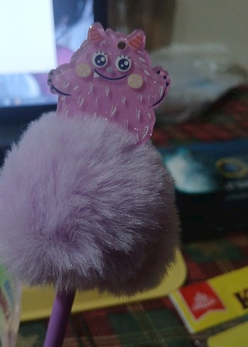 Pembe Figürlü Tükenmez Kalem - Görsel 2