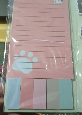 Pastel Renkli Kahverengi Kedi Temalı Aksesuar - Görsel 3