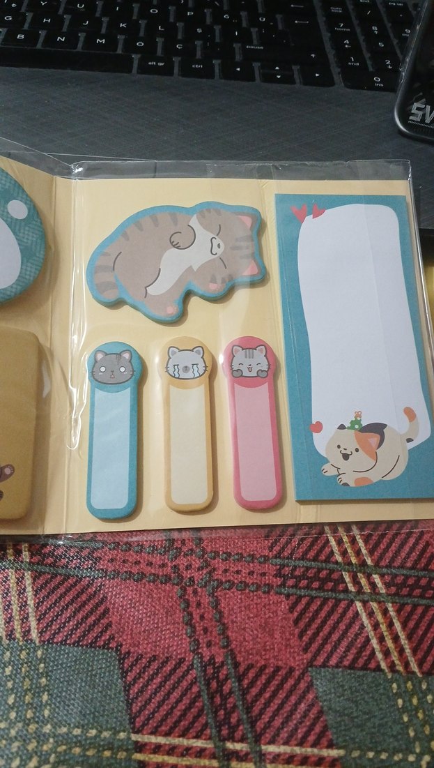 Kahverengi Kedi Temalı Kart - Görsel 3