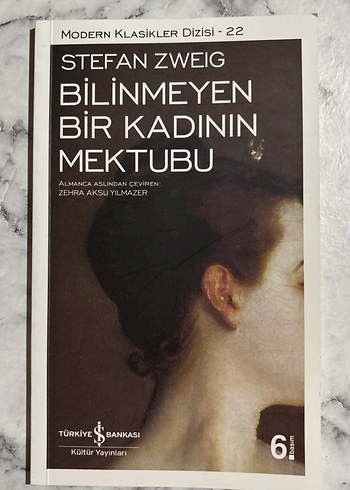 Bilinmeyen Bir Kadının Mektubu - Stefan Zweig