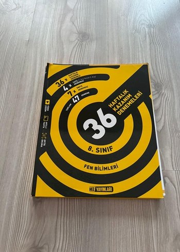 Hız Yayınları Fen lgs deneme 31 adet mevcuttur