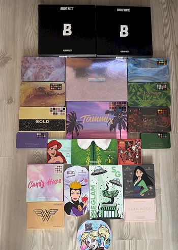 Revolution&Essence&Sheglam Far Paletleri