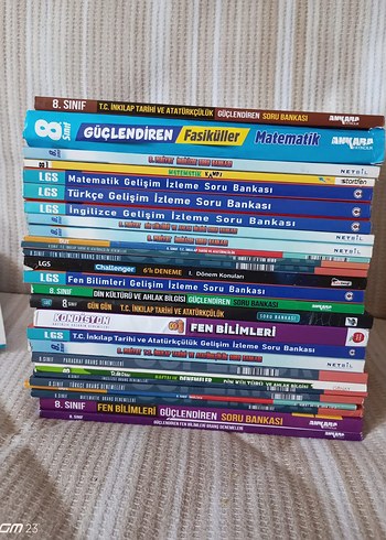 8. Sınıf LGS Kitapları kullanılmadı , fiyat sorabılıesınız