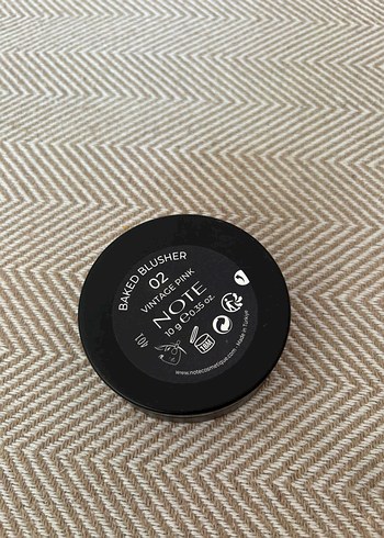 Note Note Cosmetics 02 numara Allık