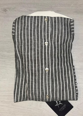 Altınyıldız M beden çizgili Gömlek - Görsel 4