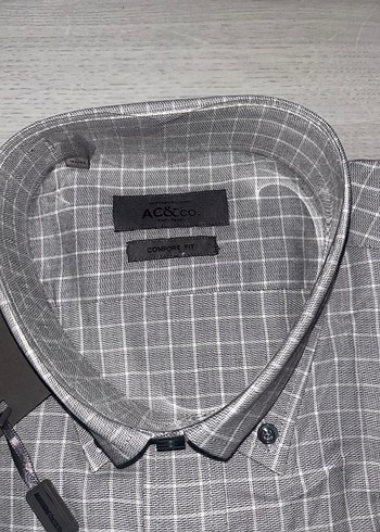 Altınyıldız Comfort Fit L beden Gri Gömlek - Görsel 2