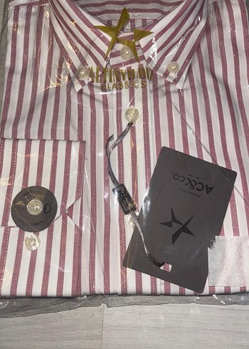 Altınyıldız M Beden Çizgili Gömlek - Görsel 2