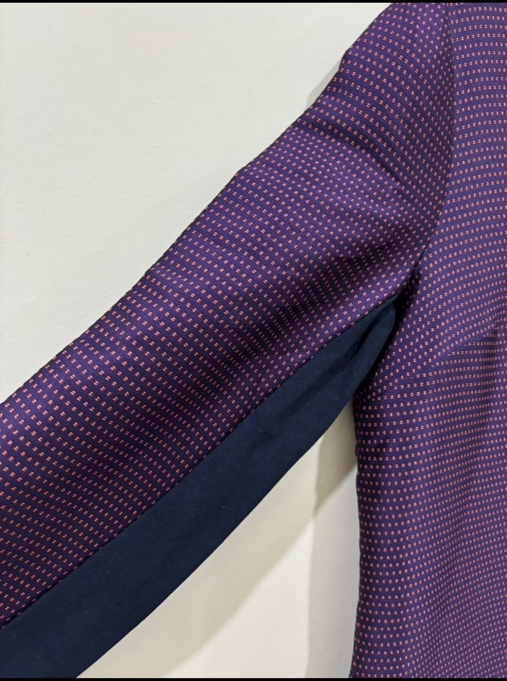 Twist 38 beden bordo uzun kollu elbise - Görsel 2