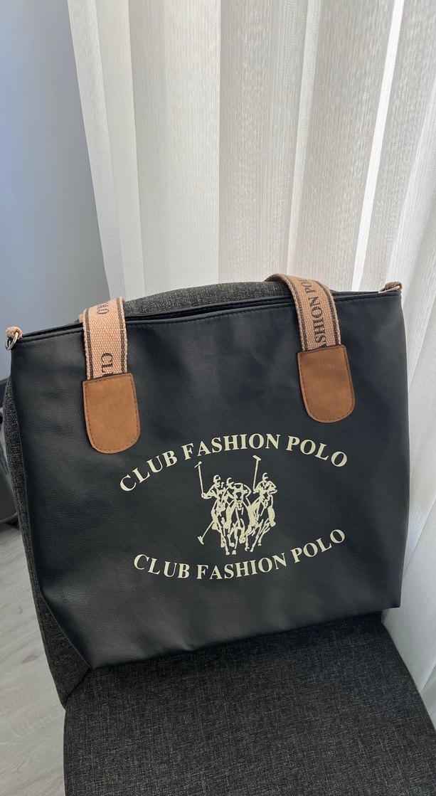 Club Fashion Polo Siyah Kadın Çanta - Görsel 2