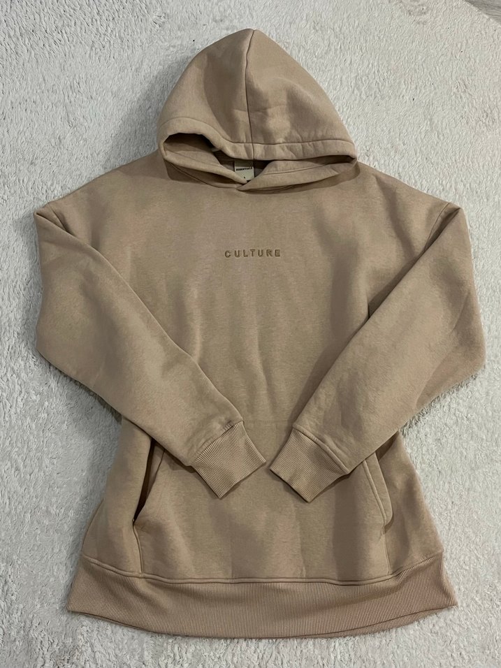 Kadın Kapüşonlu Sweatshirt Hoodie - Görsel 3