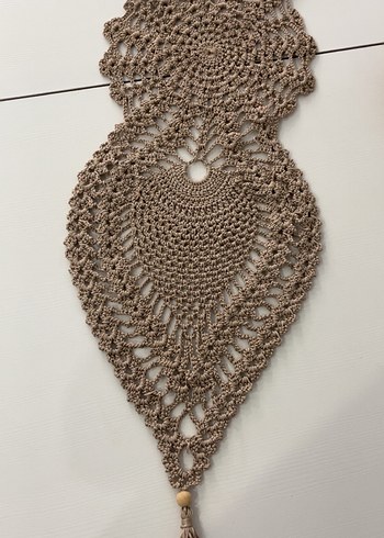 Bohem Tarzı El Örgüsü Runner - Görsel 3