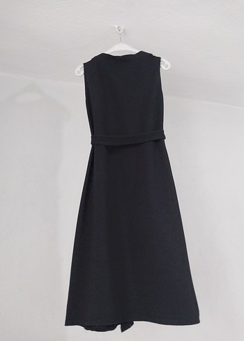 Siyah Uzun Yelek - Görsel 3