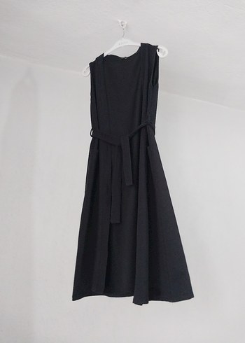 Siyah Uzun Yelek - Görsel 2