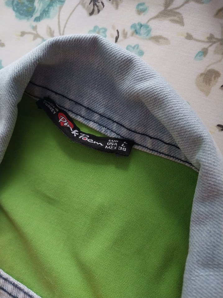 Renkli Kot Ceket - Görsel 4