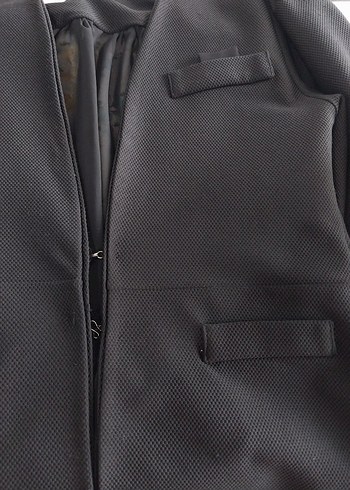 Siyah Mini Blazer - Görsel 4