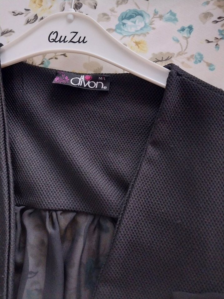 Siyah Mini Blazer - Görsel 3