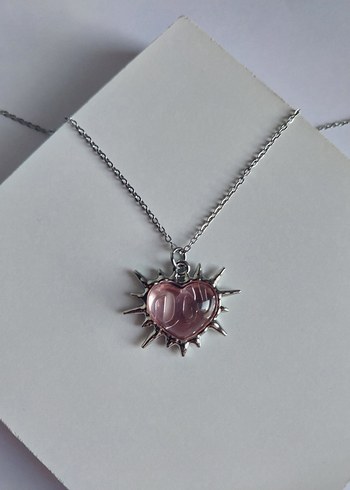 Dikenli Kalp Kolye - Görsel 2