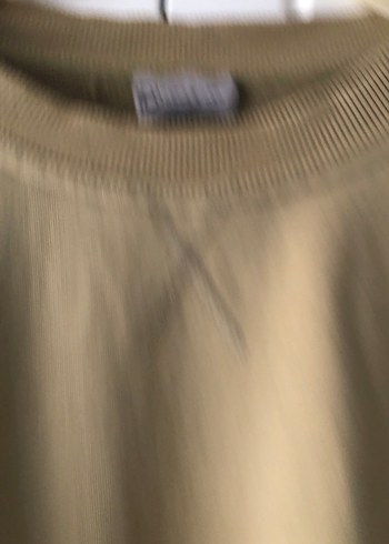 Diğer Bej Kadın Oversize pamuk Sweatshirt