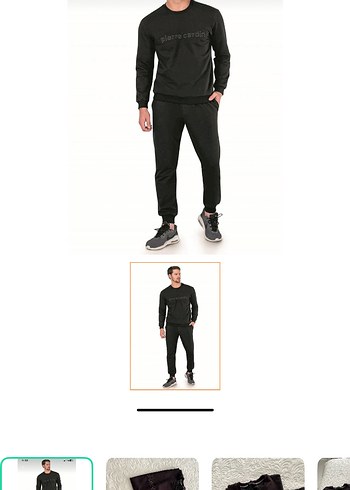Pierre Cardin Siyah Esofman Takimi