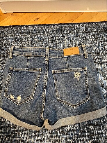 xs Beden mavi Renk Bershka Kot Şort