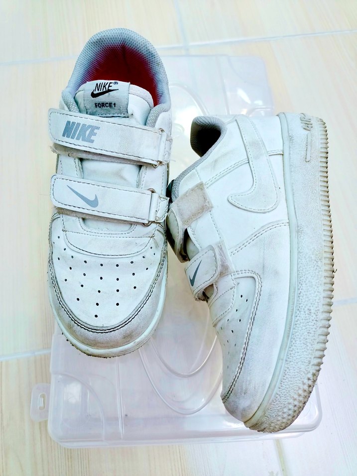 Erkek Çocuk Beyaz Cırt Cırtlı Spor Ayakkabı - Görsel 2