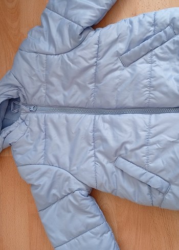 LC Waikiki Bebek Mavi Fermuarlı Polar Tulum - Görsel 2