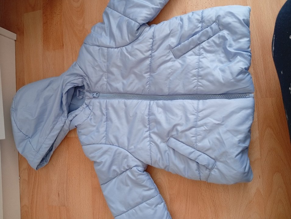 LC Waikiki Bebek Mavi Fermuarlı Polar Tulum - Görsel 2