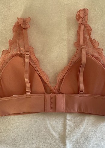 H&M H&M 34 beden , Pembe Dantel Bohem Bralet