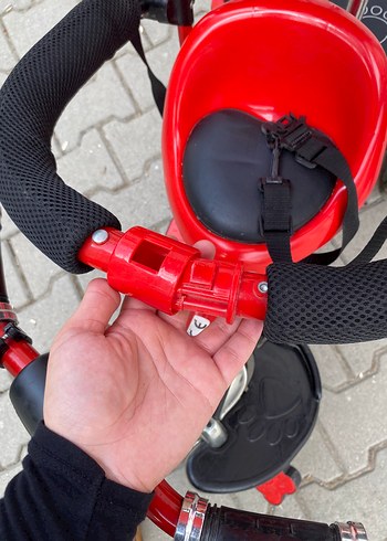 Diğer Babyhope Bh-9510 Air Tricycle Kırmızı 3 Tekerlekli Bisiklet
